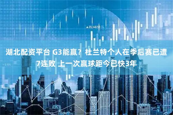 湖北配资平台 G3能赢？杜兰特个人在季后赛已遭7连败 上一次赢球距今已快3年